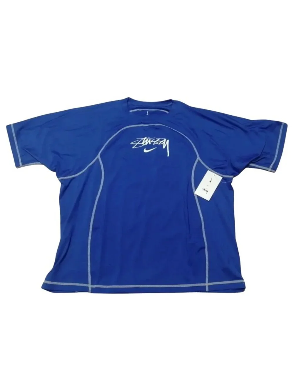 Nike Swim x Stussy Hydroguard Dri-FIT UPF40+ Rash Guard Men's XS NEW with Tags